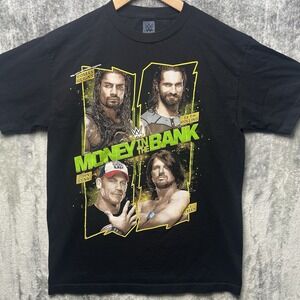 Money in the Bank 2016 T-Shirt Medium WWE/WWF Wrestling PPV Ladder Match Cena
